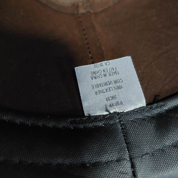 Leather Cowboy Hat - Picture 5 of 5